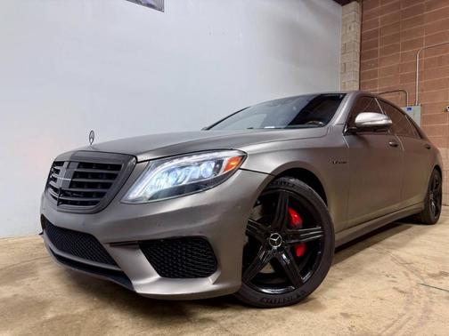Black 2014 Mercedes-Benz S-Class S 63 AMG