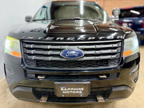 Shadow Black 2017 Ford Utility Police Interceptor Base
