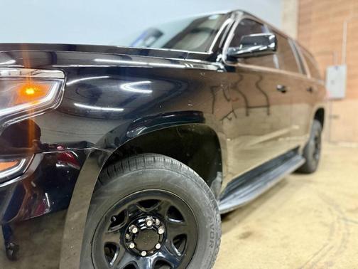 Black 2018 Chevrolet Tahoe Police