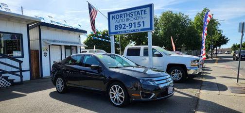 Black 2012 Ford Fusion SE