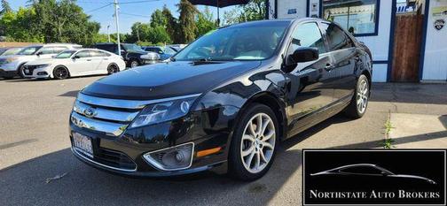 Black 2012 Ford Fusion SE