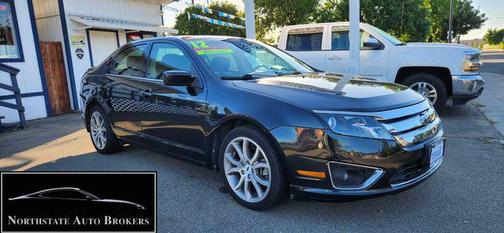 Black 2012 Ford Fusion SE