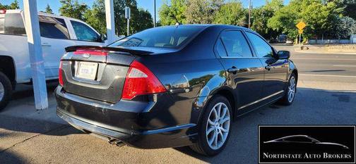 Black 2012 Ford Fusion SE