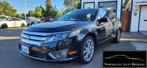Black 2012 Ford Fusion SE