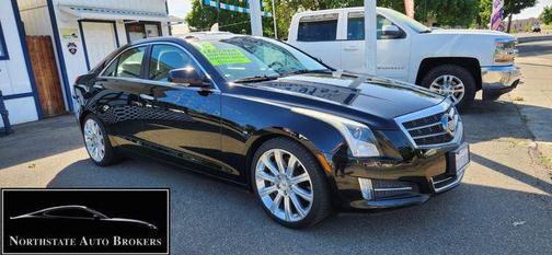 Black 2013 Cadillac ATS 2.0L Turbo Premium