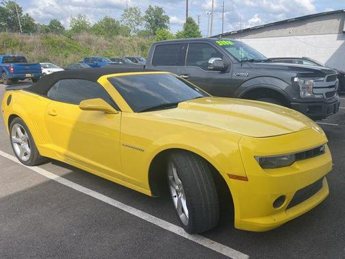 Bright Yellow 2015 Chevrolet Camaro 2LT