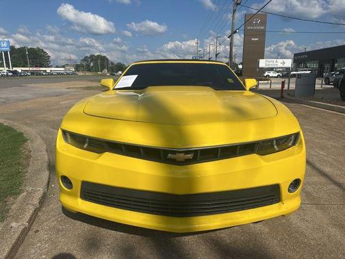 Bright Yellow 2015 Chevrolet Camaro 2LT