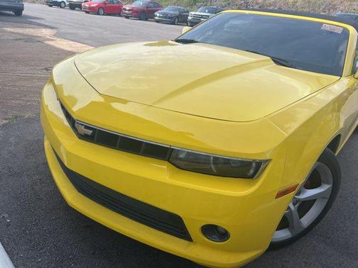 Bright Yellow 2015 Chevrolet Camaro 2LT