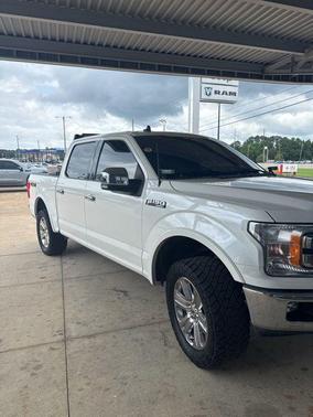 Star White Metallic Tri-Coat 2020 Ford F-150 Lariat