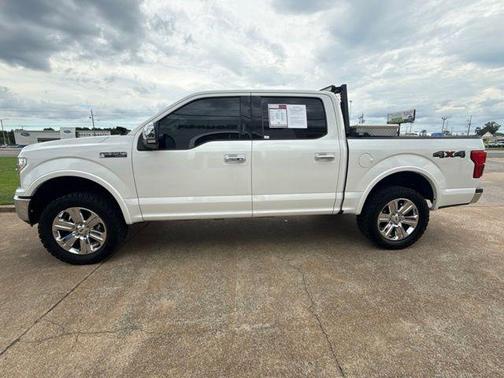 Star White Metallic Tri-Coat 2020 Ford F-150 Lariat
