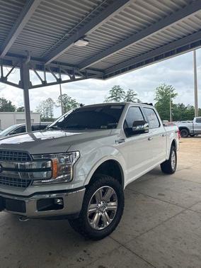 Star White Metallic Tri-Coat 2020 Ford F-150 Lariat