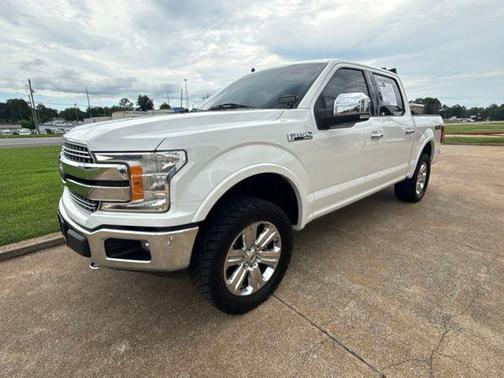Star White Metallic Tri-Coat 2020 Ford F-150 Lariat
