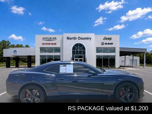 Blue 2010 Chevrolet Camaro 2SS