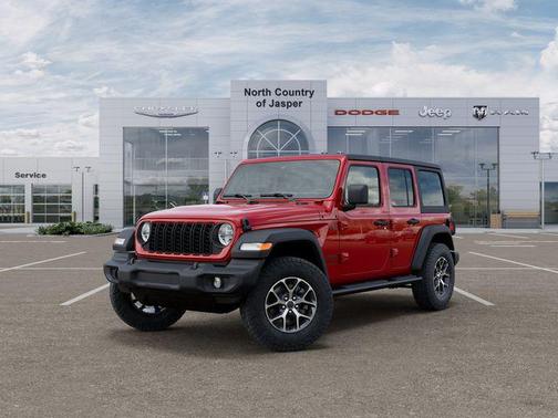 Firecracker Red Clearcoat 2026 Jeep Wrangler Sport S