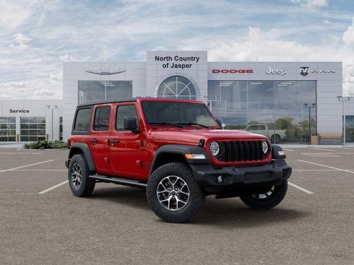 Firecracker Red Clearcoat 2026 Jeep Wrangler Sport S