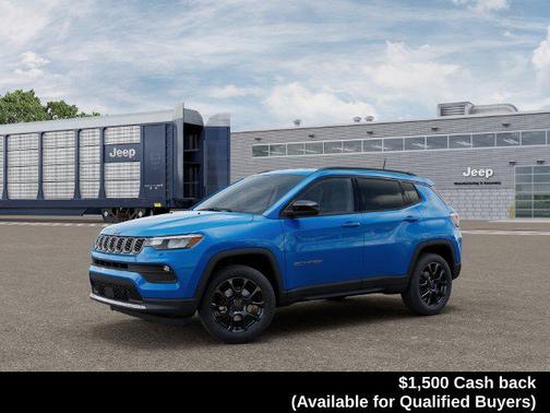 Hydro Blue Pearlcoat 2026 Jeep Compass Latitude