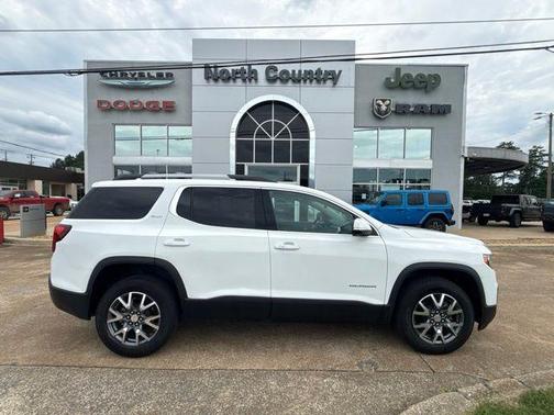 Summit White 2023 GMC Acadia FWD SLT