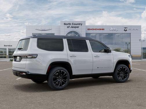 Bright White Clearcoat 2026 Jeep Grand Wagoneer Summit Obsidian 4x4
