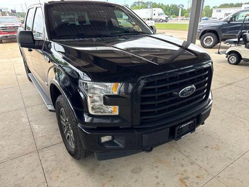 Shadow Black 2017 Ford F-150 XLT