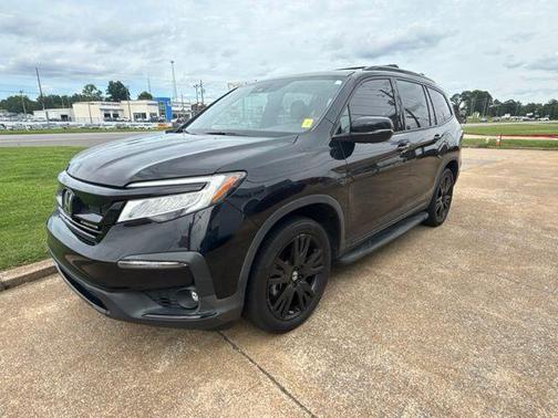 Crystal Black Pearl 2022 Honda Pilot AWD Black Edition