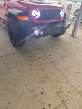 Firecracker Red Clearcoat 2025 Jeep Wrangler Sport S