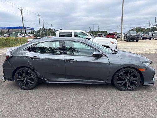 Gray 2017 Honda Civic Sport