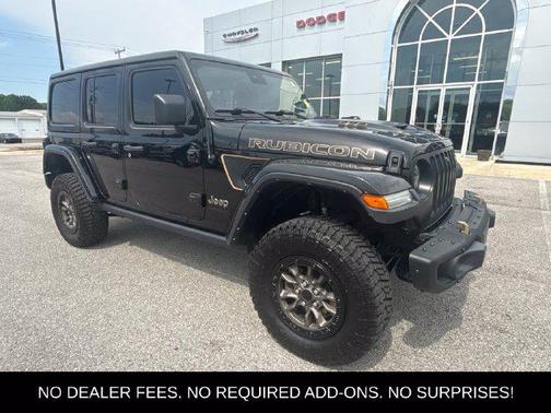 Black Clearcoat 2022 Jeep Wrangler Unlimited Rubicon 392