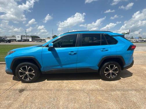 Blue Flame 2020 Toyota RAV4 LE