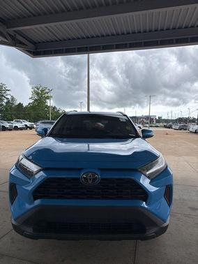 Blue Flame 2020 Toyota RAV4 LE