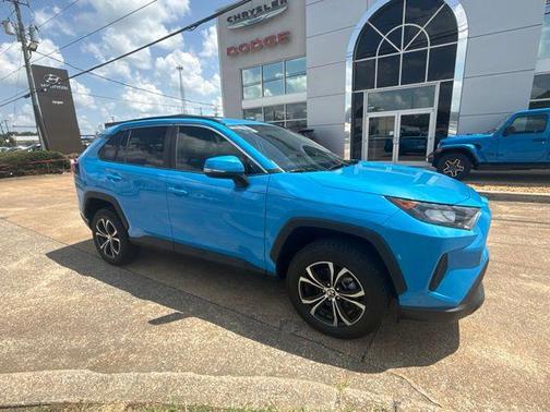 Blue Flame 2020 Toyota RAV4 LE
