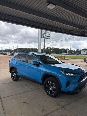 Blue Flame 2020 Toyota RAV4 LE