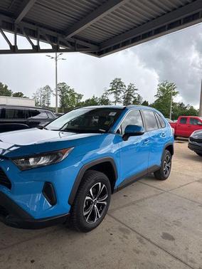Blue Flame 2020 Toyota RAV4 LE