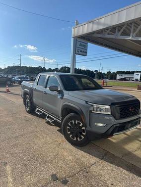 Boulder Gray 2024 Nissan Frontier PRO-X