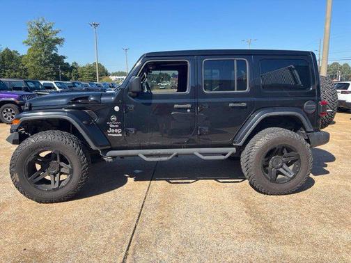 Black 2018 Jeep Wrangler Unlimited Sahara