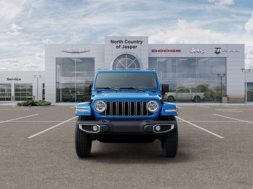 Hydro Blue Pearlcoat 2026 Jeep Wrangler 4-Door Sahara 4x4