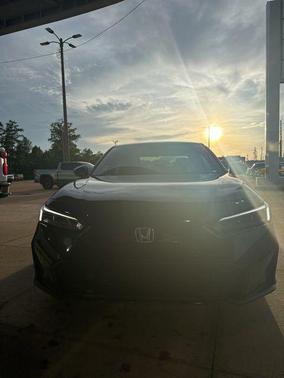 Crystal Black Pearl 2025 Honda Civic Hybrid Sport