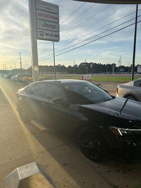 Crystal Black Pearl 2025 Honda Civic Hybrid Sport