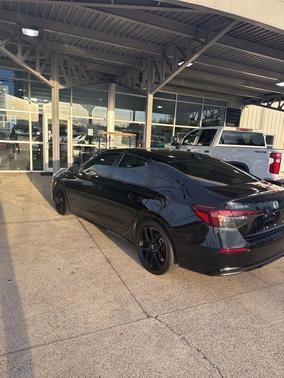 Crystal Black Pearl 2025 Honda Civic Hybrid Sport