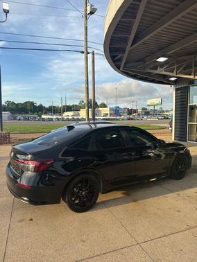 Crystal Black Pearl 2025 Honda Civic Hybrid Sport