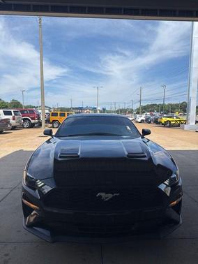 Shadow Black 2022 Ford Mustang EcoBoost