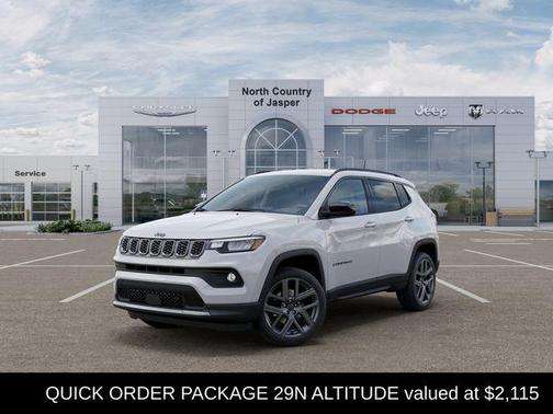 Bright White Clearcoat 2026 Jeep Compass Latitude