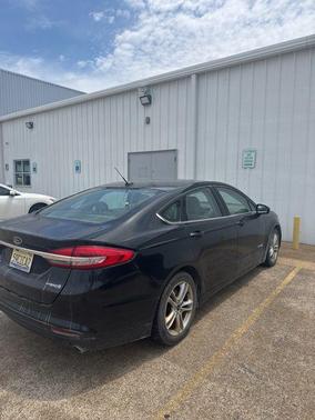 Shadow Black 2018 Ford Fusion S