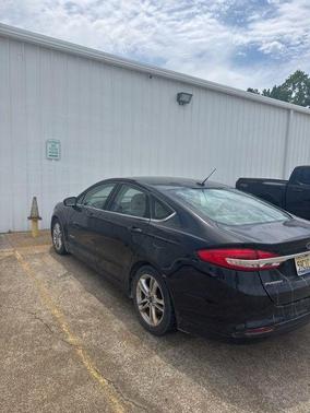 Shadow Black 2018 Ford Fusion S