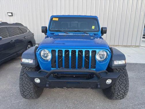 Hydro Blue Pearlcoat 2020 Jeep Gladiator Sport