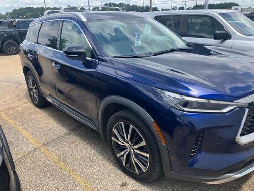 Grand Blue/Black Obsidian 2022 INFINITI QX60 SENSORY