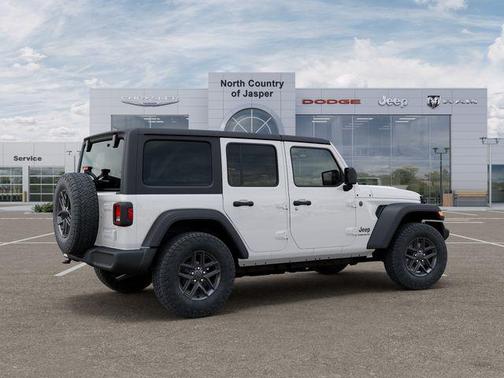 Bright White Clearcoat 2026 Jeep Wrangler Sport S