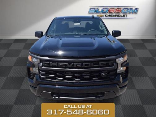 Black 2026 Chevrolet Silverado 1500 Custom