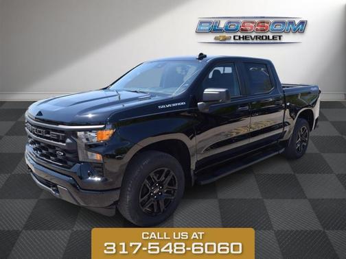 Black 2026 Chevrolet Silverado 1500 Custom