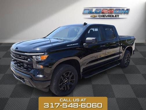 Black 2026 Chevrolet Silverado 1500 Custom