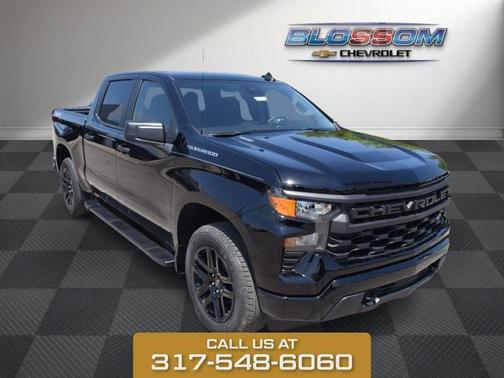 Black 2026 Chevrolet Silverado 1500 Custom